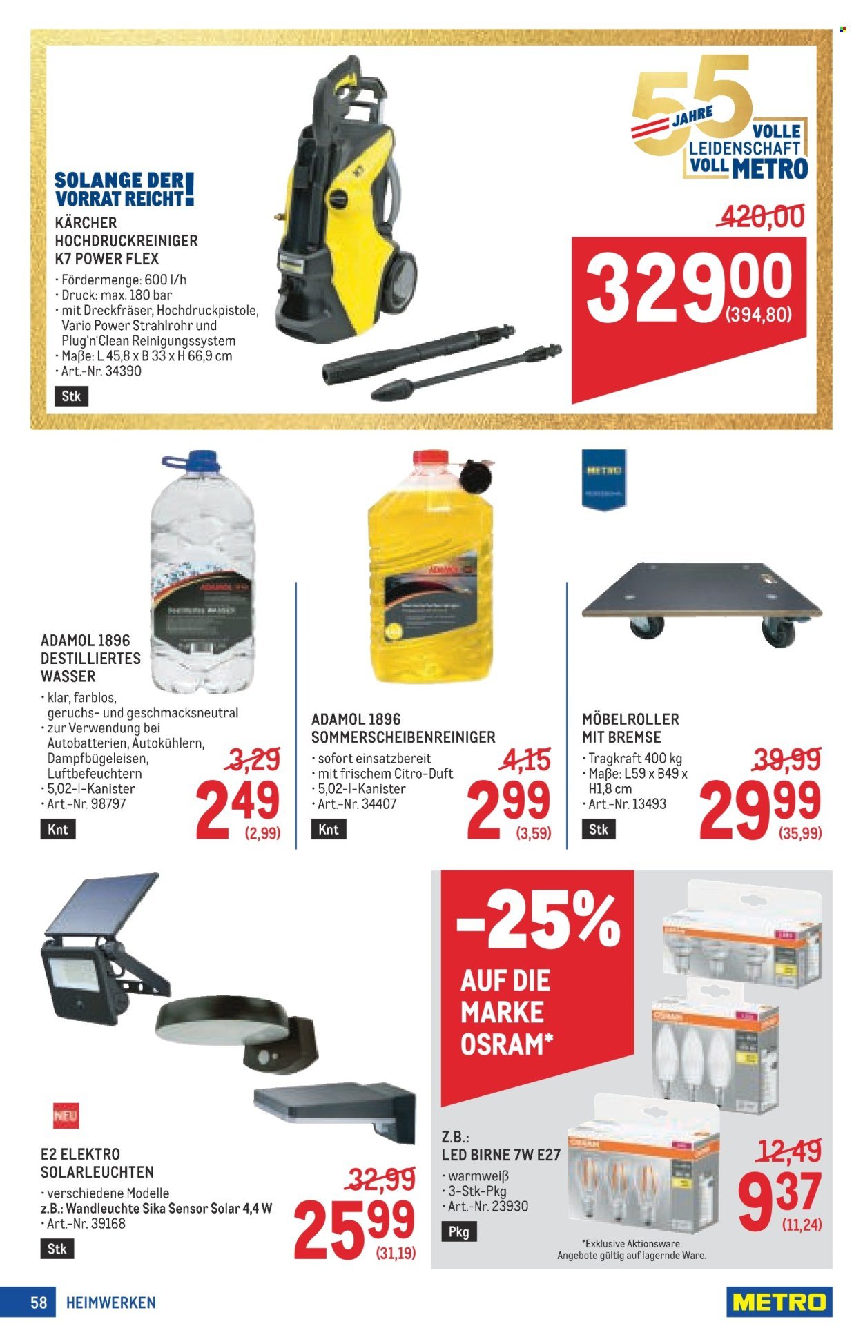 METRO Flugblatt - Profi