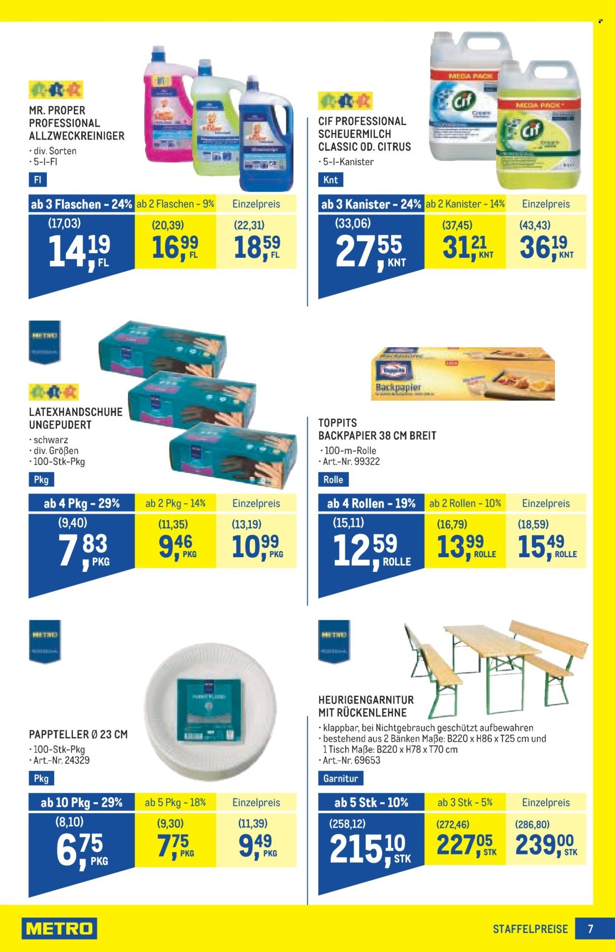 METRO Flugblatt - Profi