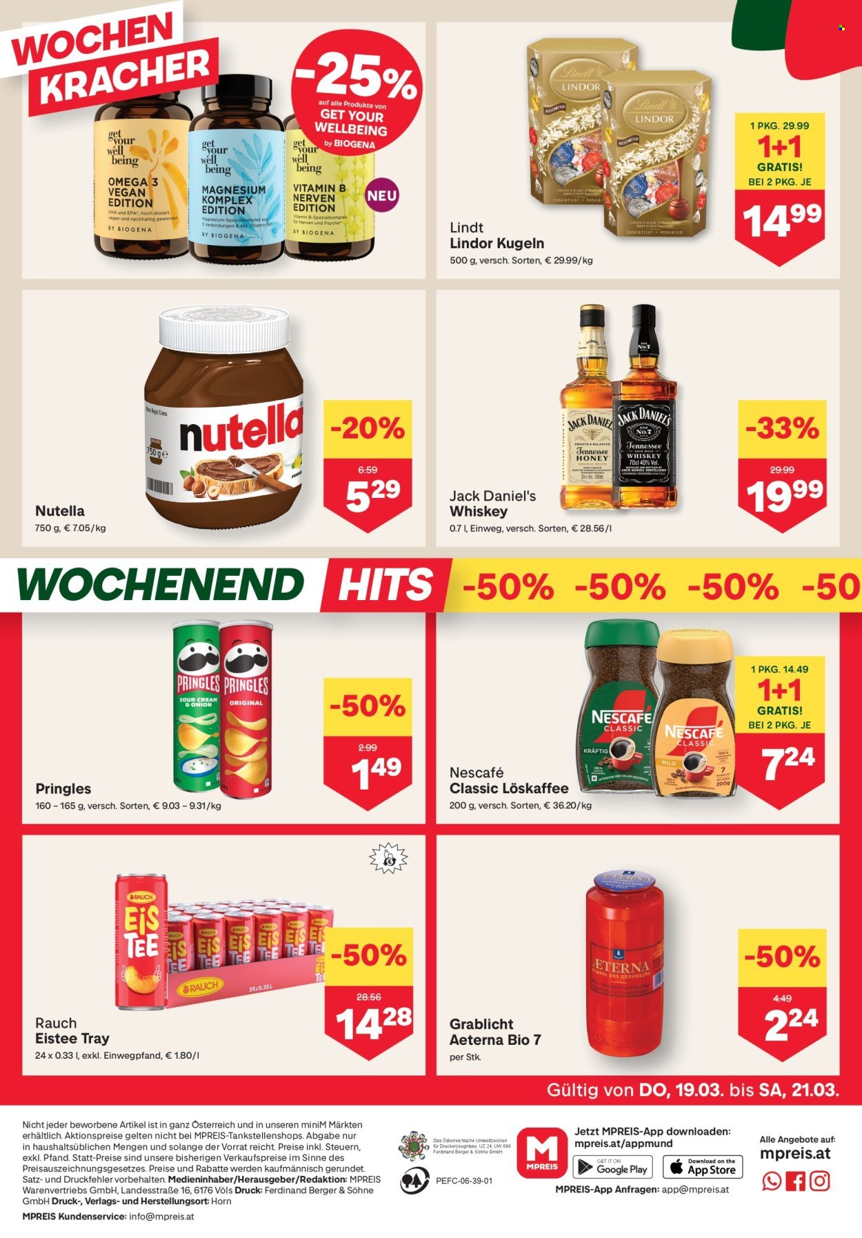 MPREIS Flugblatt - Ab Donnerstag, 19.3.2026