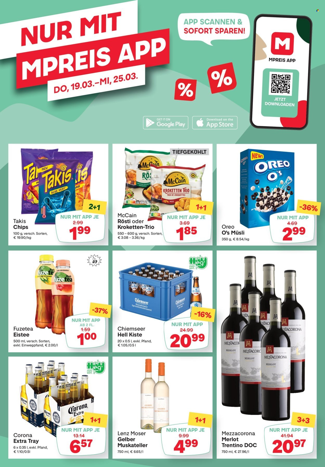 MPREIS Flugblatt - Ab Donnerstag, 19.3.2026