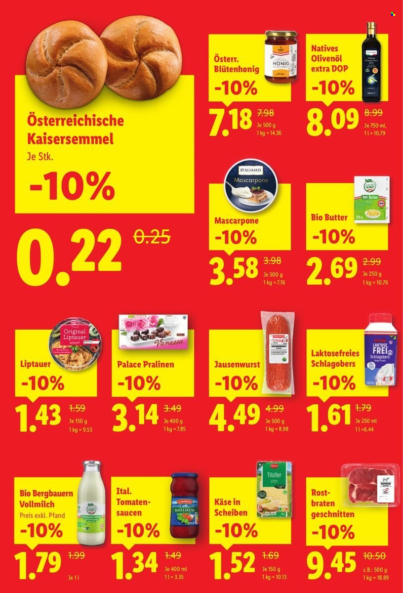 LIDL Flugblatt - MwSt geschenkt
