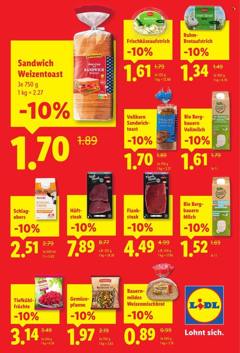 LIDL Flugblatt - MwSt geschenkt