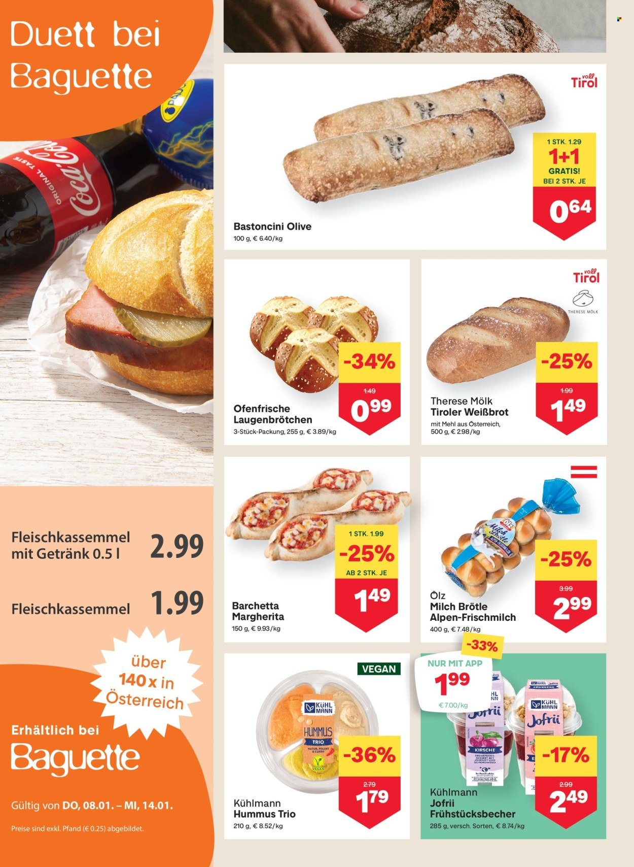 MPREIS Flugblatt - Ab Donnerstag, 8.1.2026