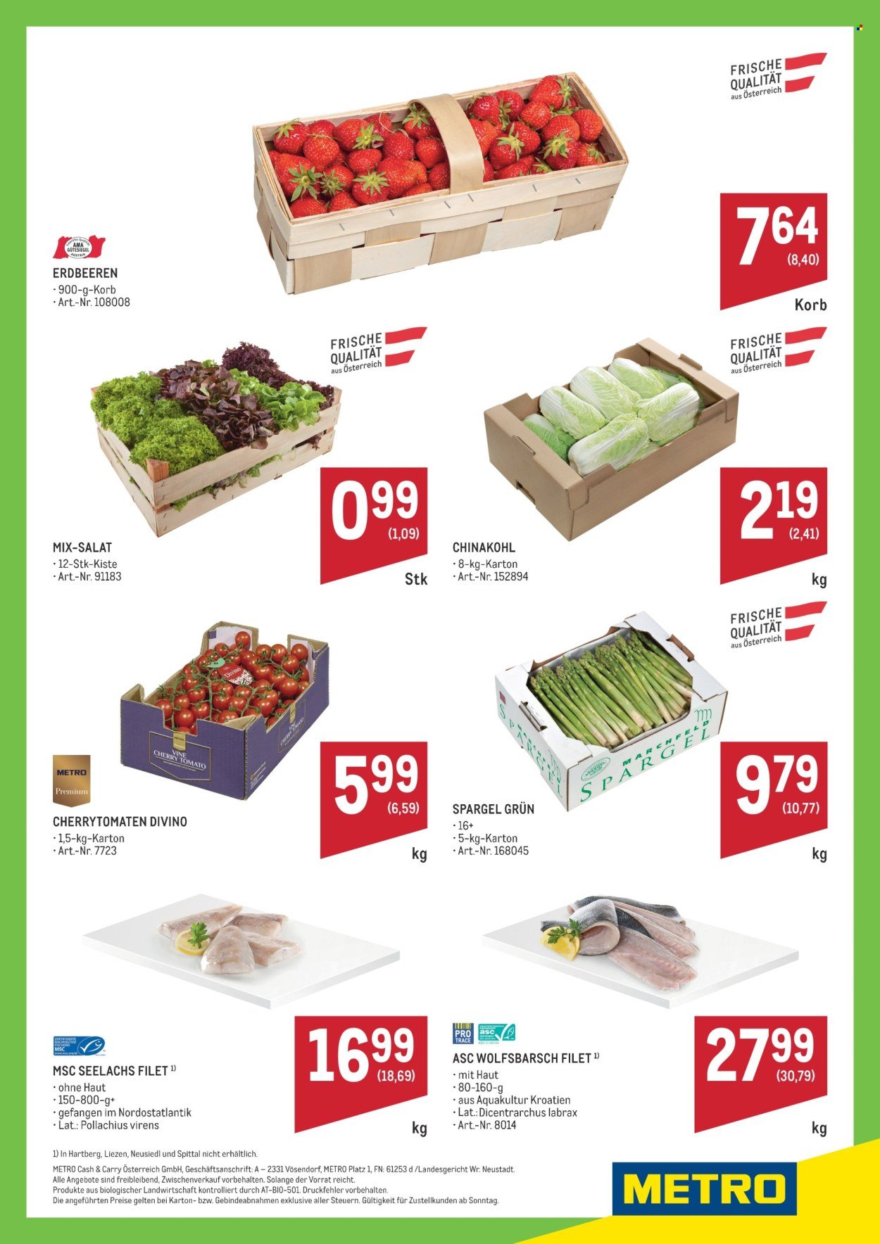 METRO Flugblatt - Ultrafrische Wochenhits KW21