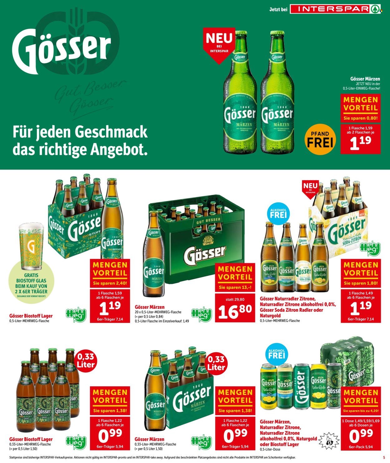 INTERSPAR Flugblatt - Ab Donnerstag, 28.5.2026