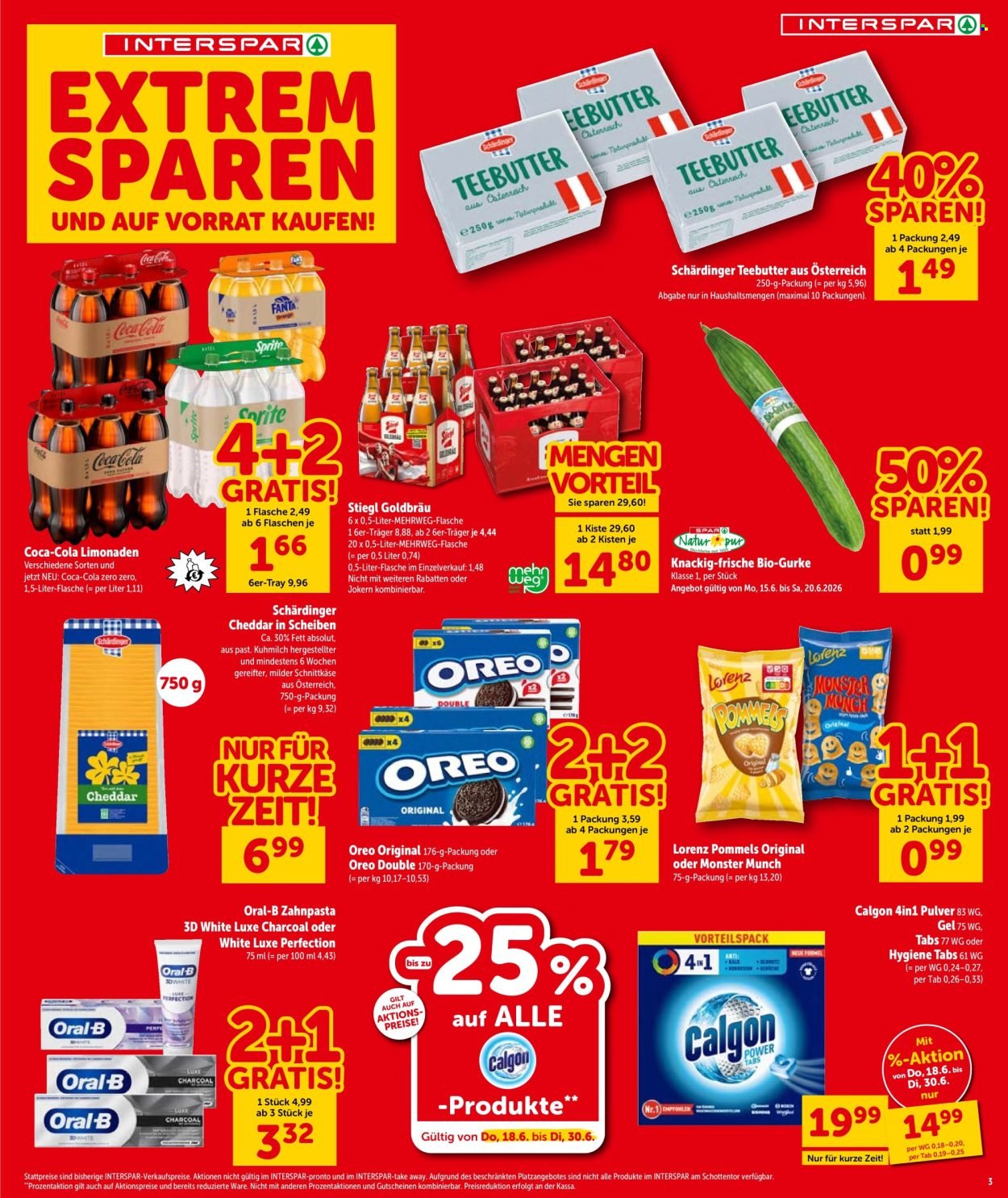 INTERSPAR Flugblatt - Ab Donnerstag, 18.6.2026