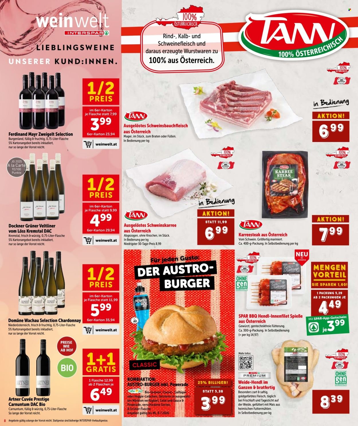 INTERSPAR Flugblatt - Ab Donnerstag, 18.6.2026