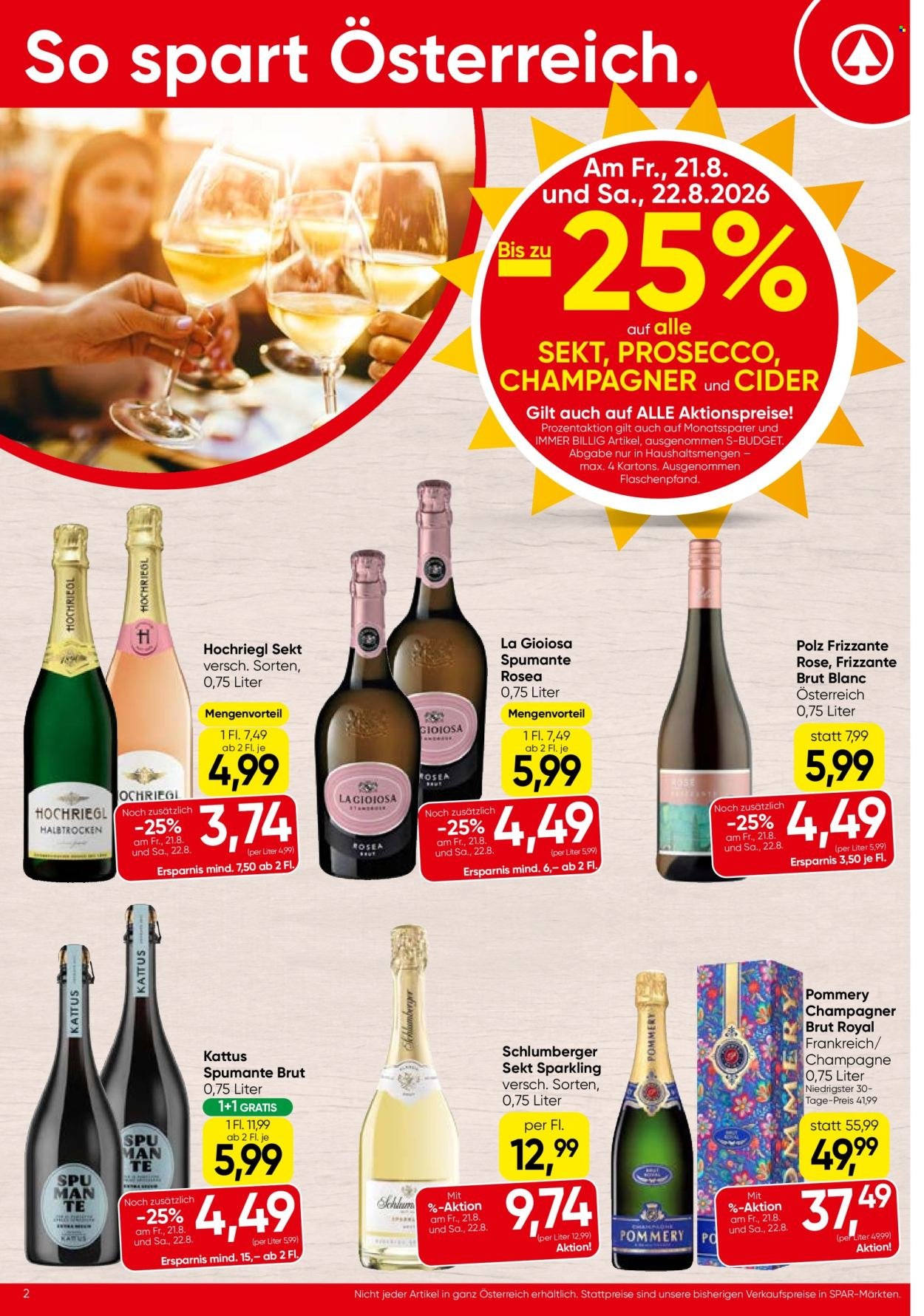 INTERSPAR Flugblatt - Ab Donnerstag, 20.8.2026