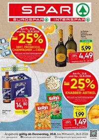 INTERSPAR Flugblatt - Ab Donnerstag, 20.8.2026