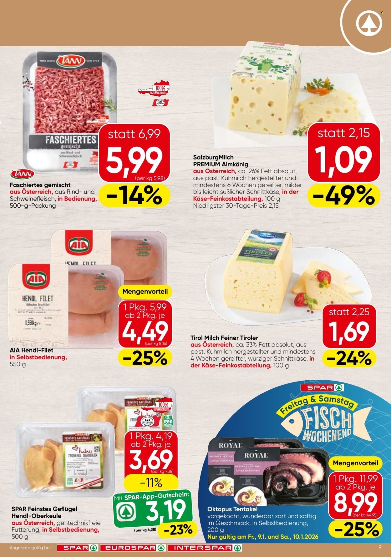 SPAR Flugblatt - KW 2 - Wien