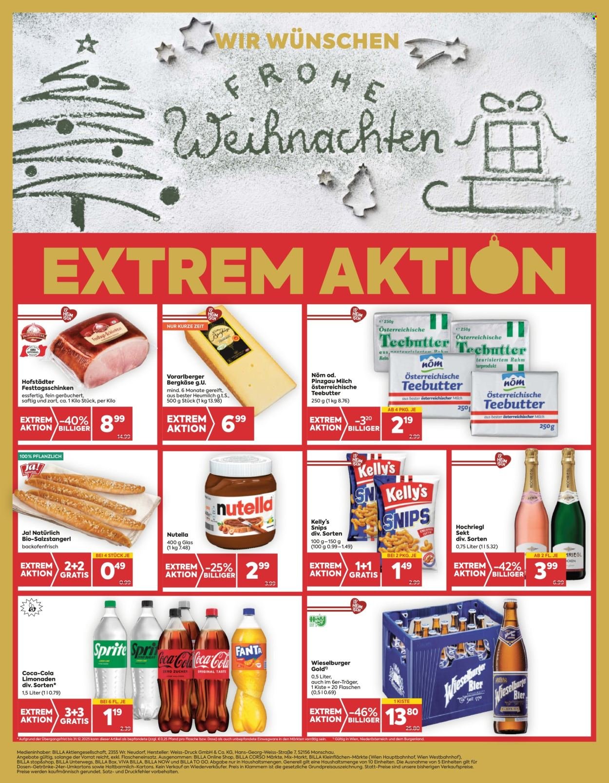 BILLA Flugblatt - Ab Donnerstag, 11.12.2025