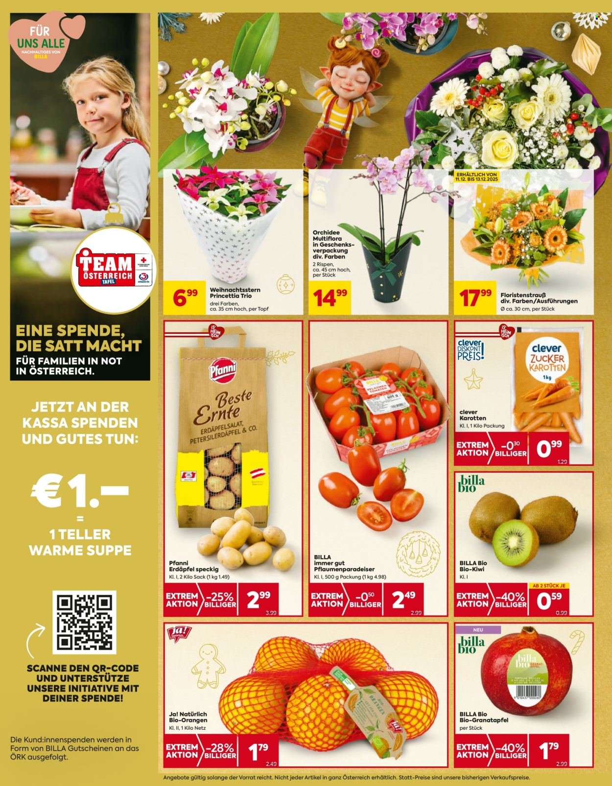BILLA Flugblatt - Ab Donnerstag, 11.12.2025