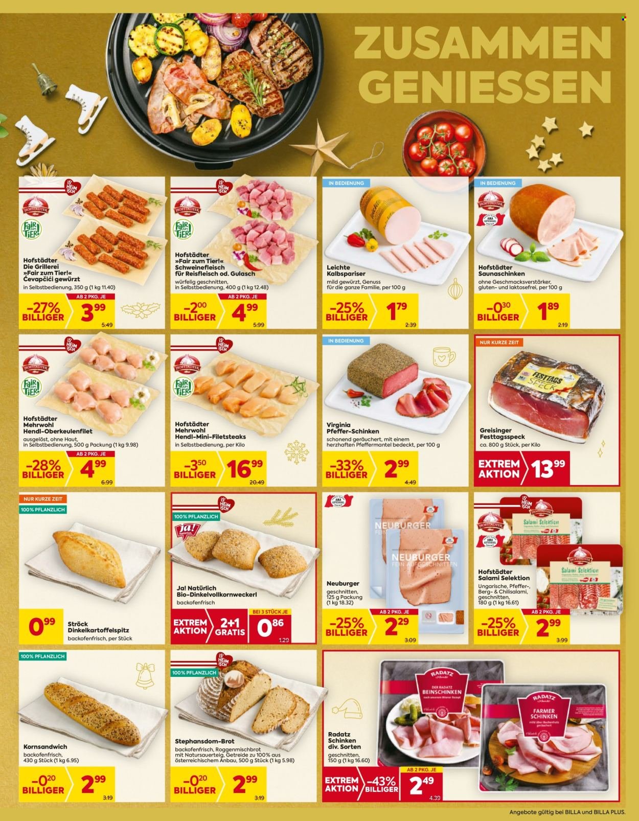 BILLA Flugblatt - Ab Donnerstag, 11.12.2025