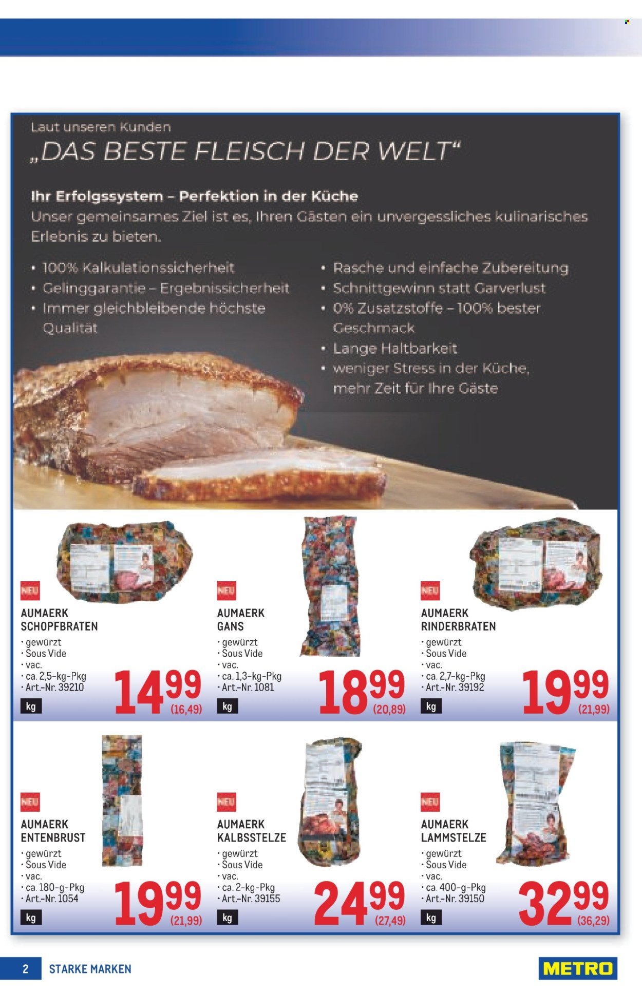 METRO Flugblatt - Starke Marken