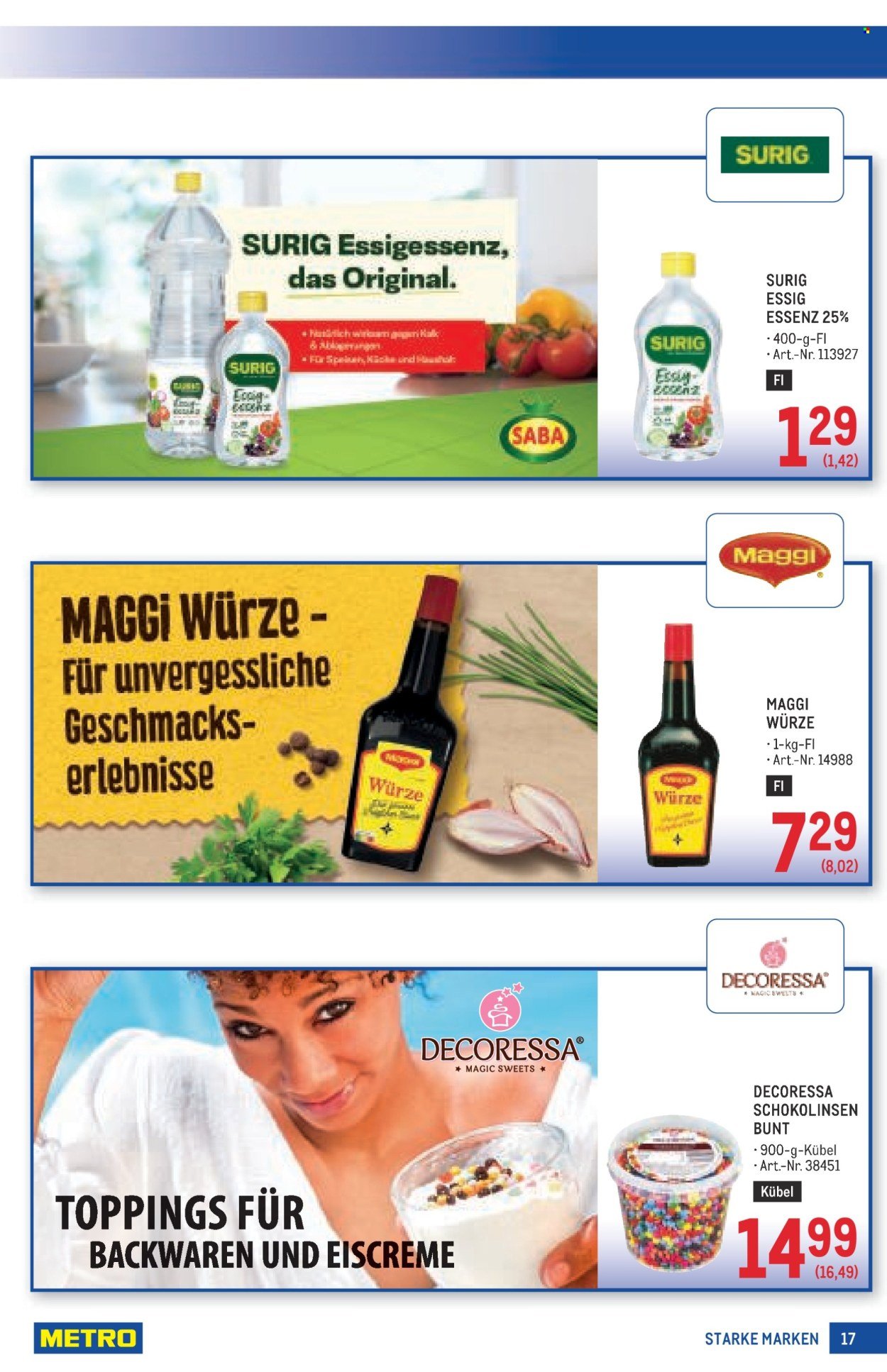 METRO Flugblatt - Starke Marken