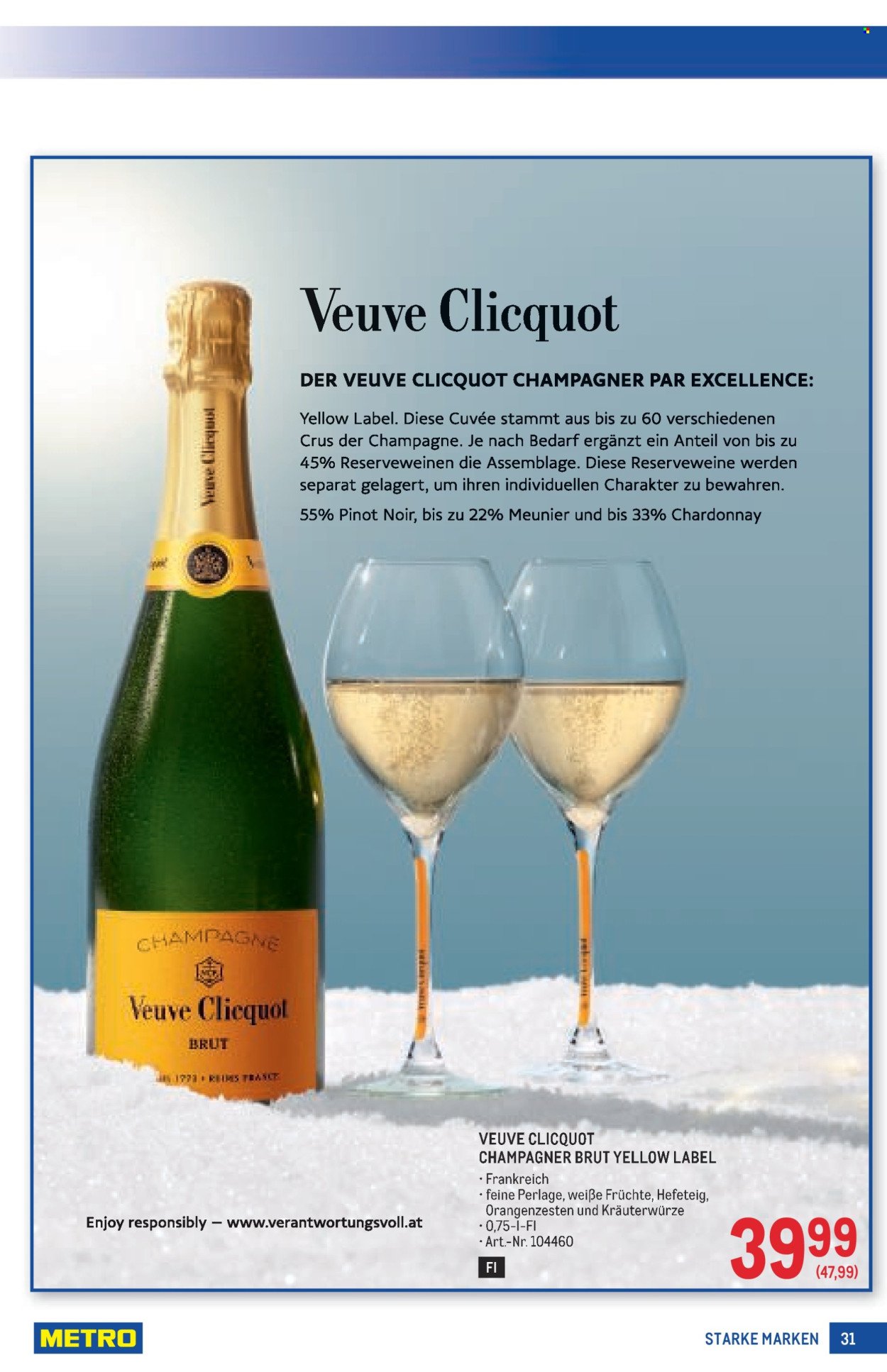 METRO Flugblatt - Starke Marken