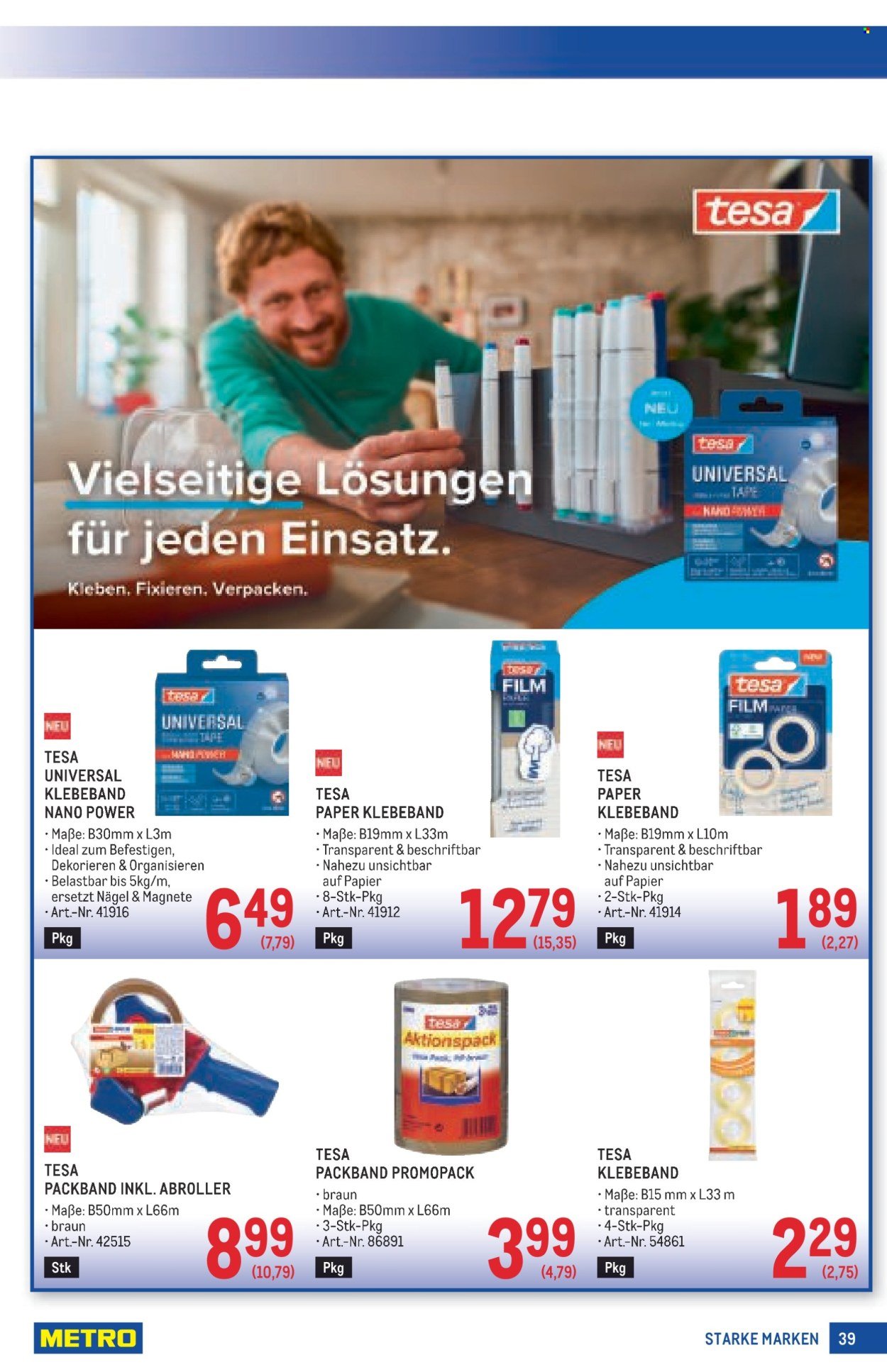 METRO Flugblatt - Starke Marken