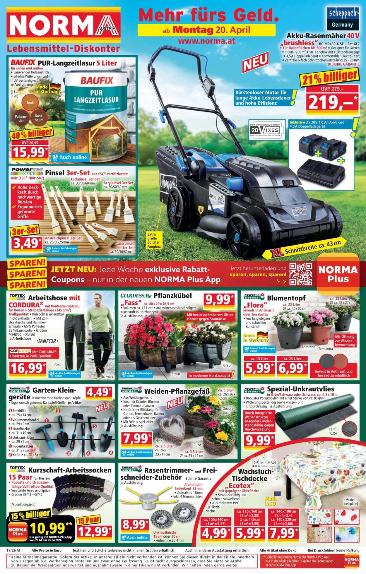 NORMA Flugblatt - Ab Montag, 20.4.2026