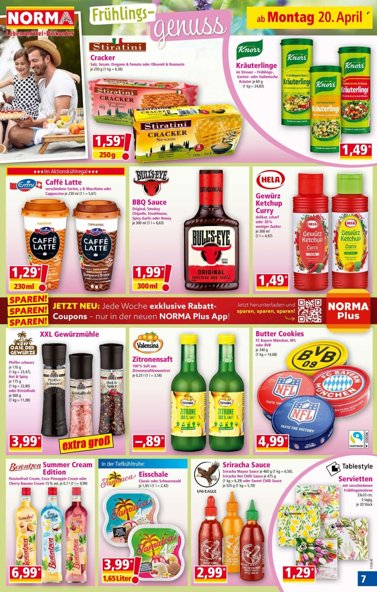 NORMA Flugblatt - Ab Montag, 20.4.2026