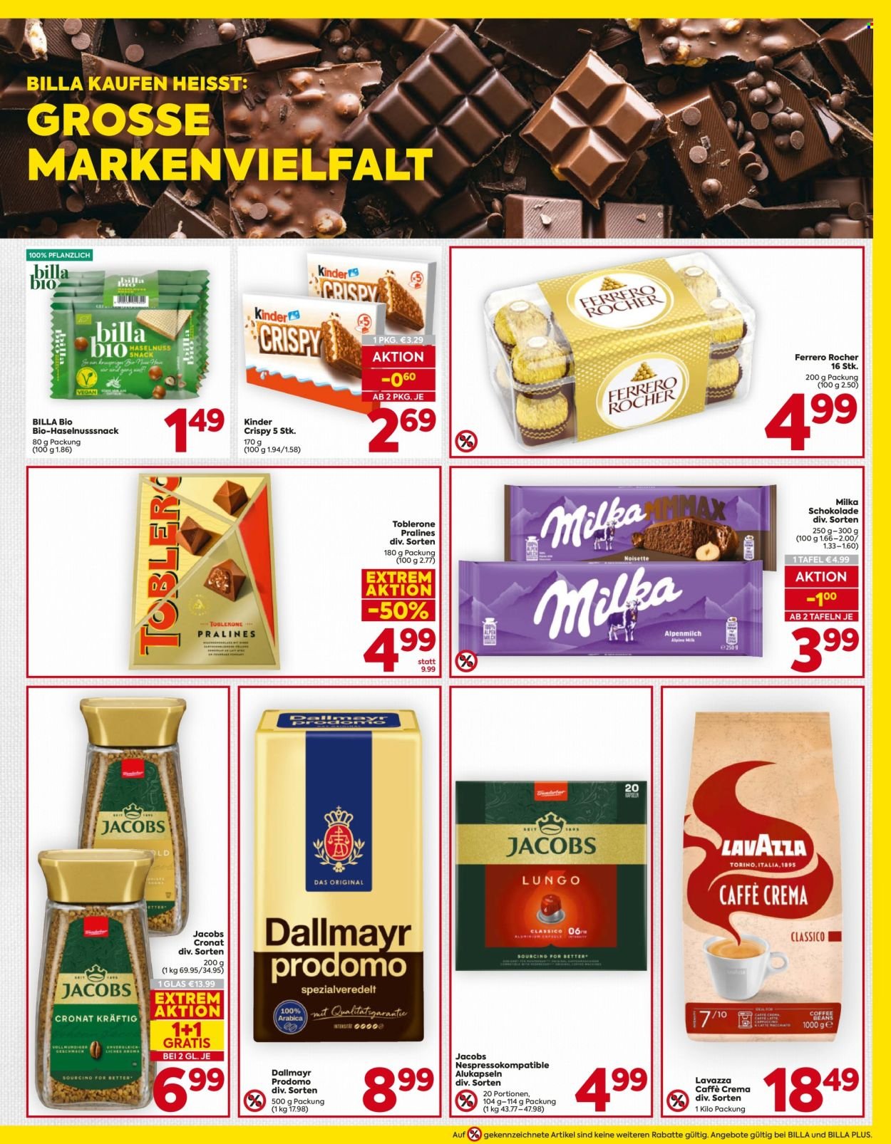 BILLA Flugblatt - Ab Donnerstag, 1.10.2026
