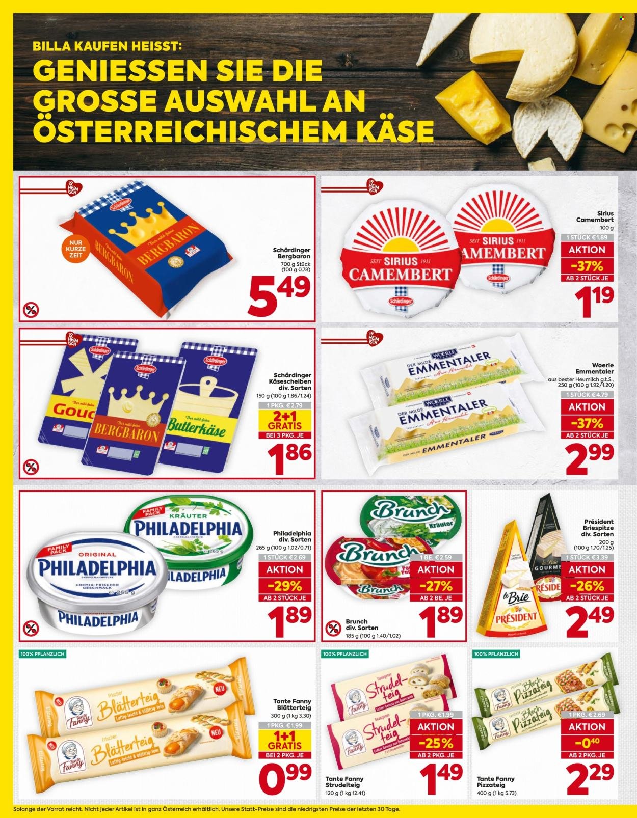 BILLA Flugblatt - Ab Donnerstag, 1.10.2026