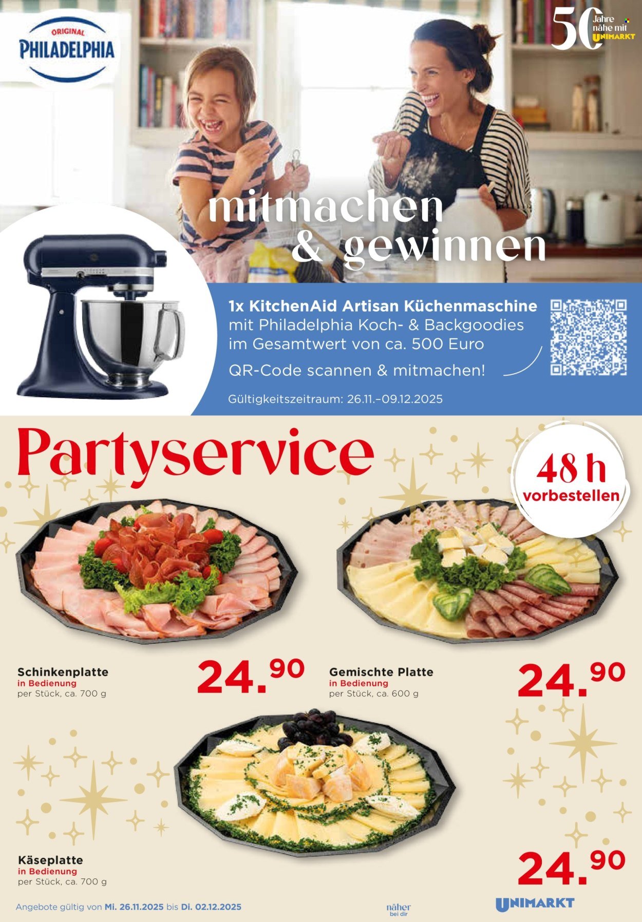 UNIMARKT Flugblatt - Ab Mittwoch, 26.11.2025