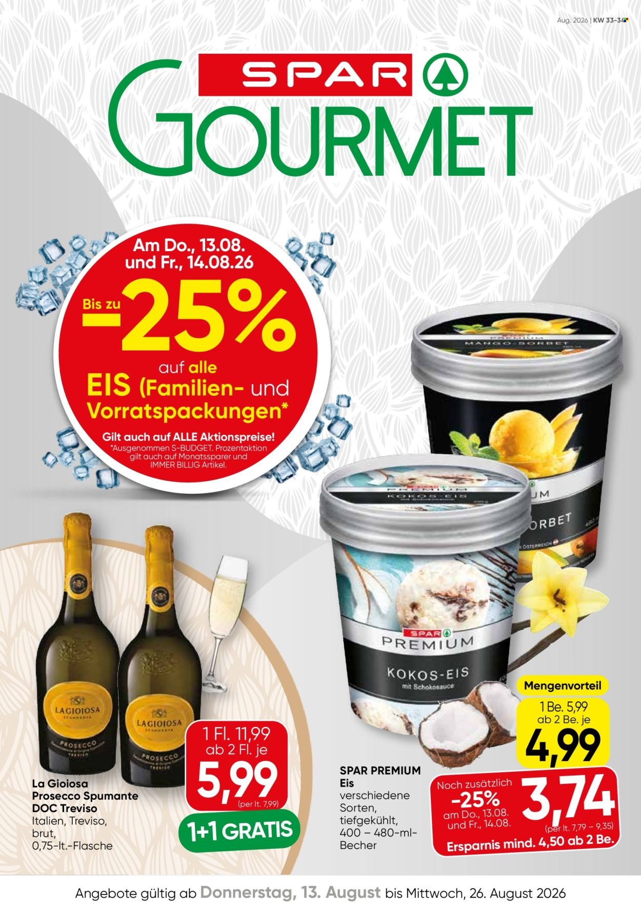 SPAR Flugblatt - Gourmet