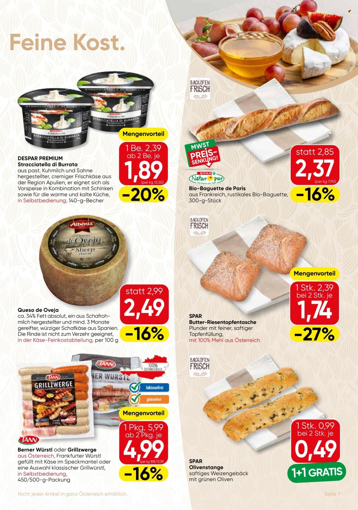 SPAR Flugblatt - Gourmet