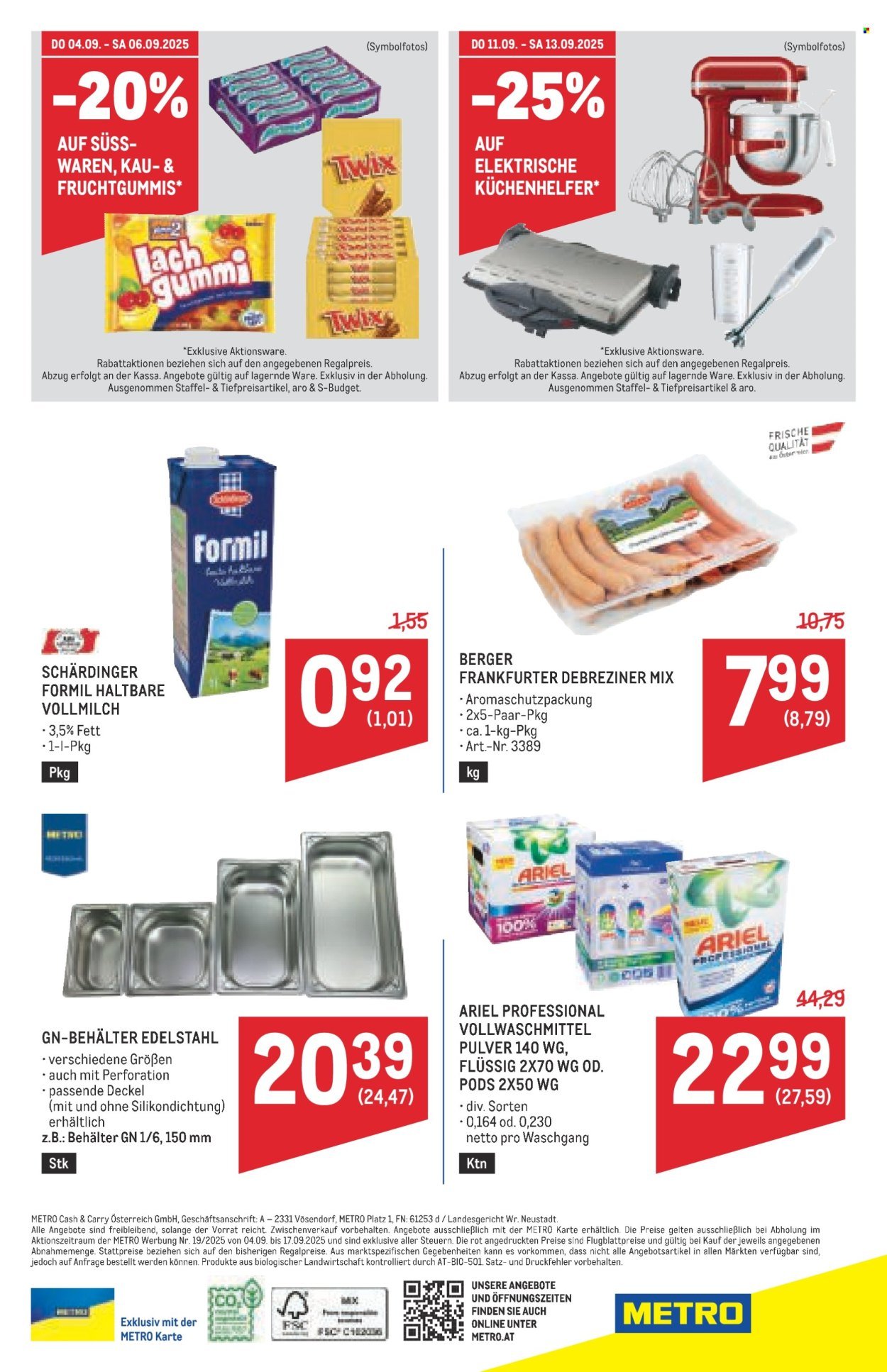METRO Flugblatt - Profi (2025-09-04 - 2025-09-17)