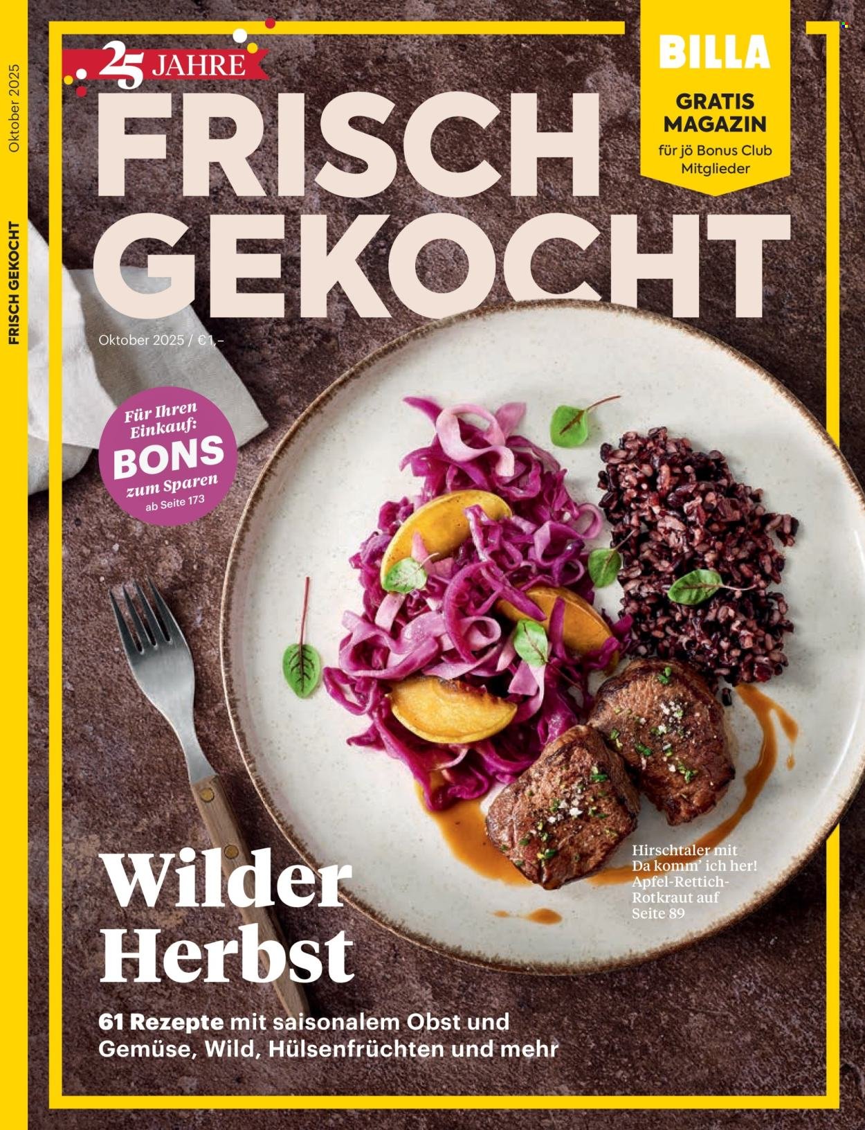 BILLA Flugblatt - Oktober 2025 (2025-09-30) | 1