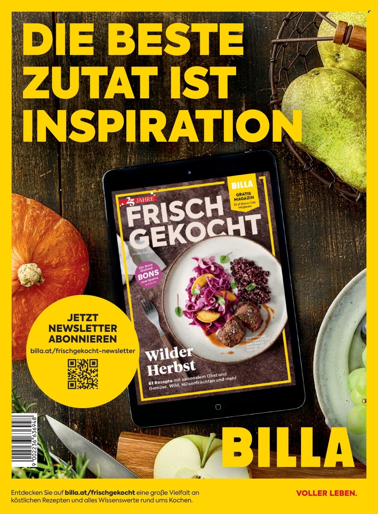 BILLA Flugblatt - Oktober 2025 (2025-09-30)