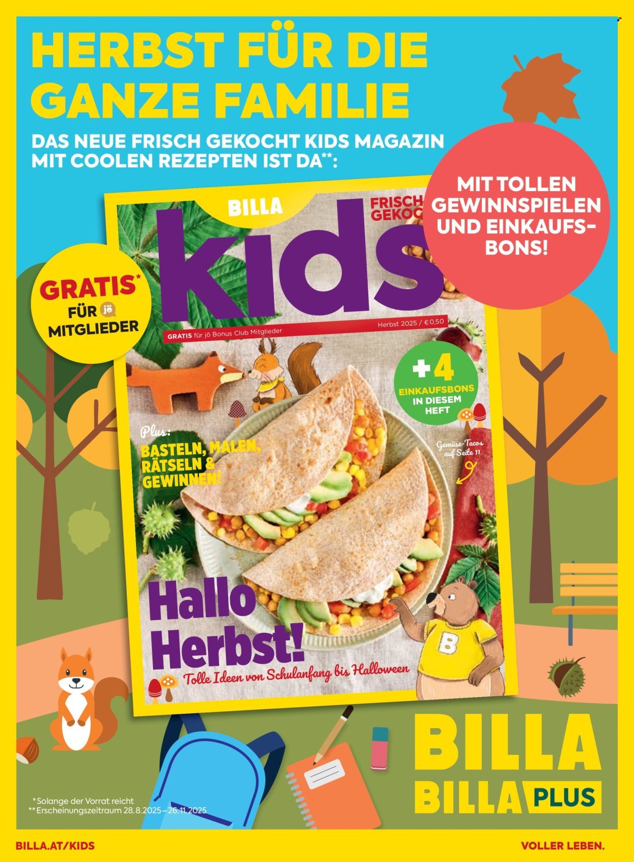 BILLA Flugblatt - Oktober 2025 (2025-09-30)