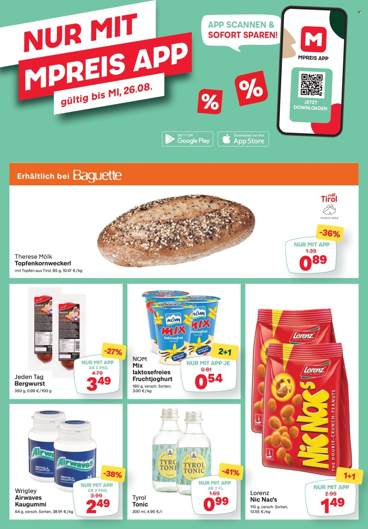 MPREIS Flugblatt - Ab Donnerstag, 20.8.2026