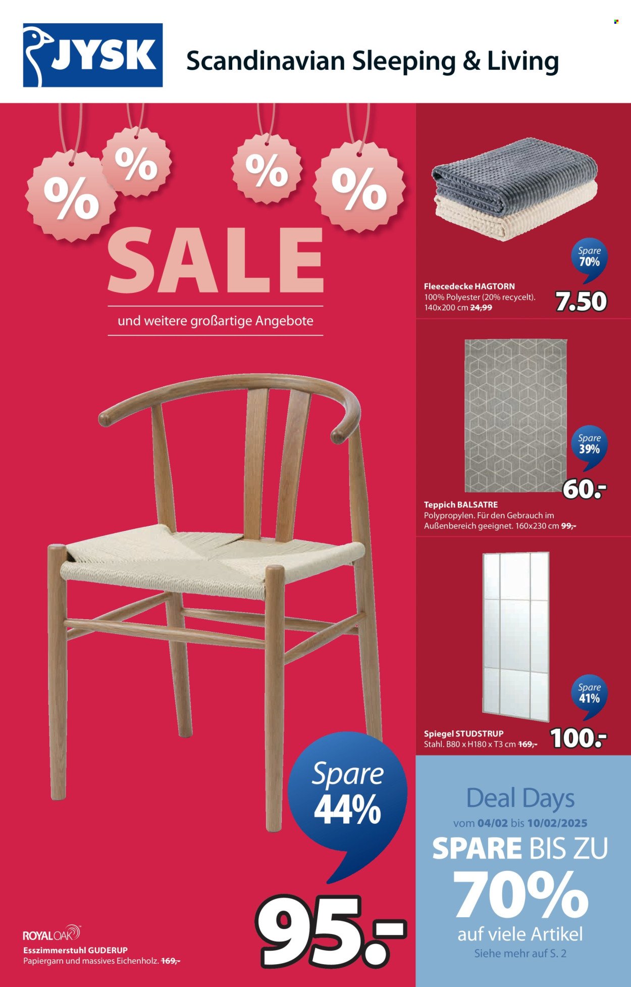 JYSK Flugblatt - Großartige Angebote