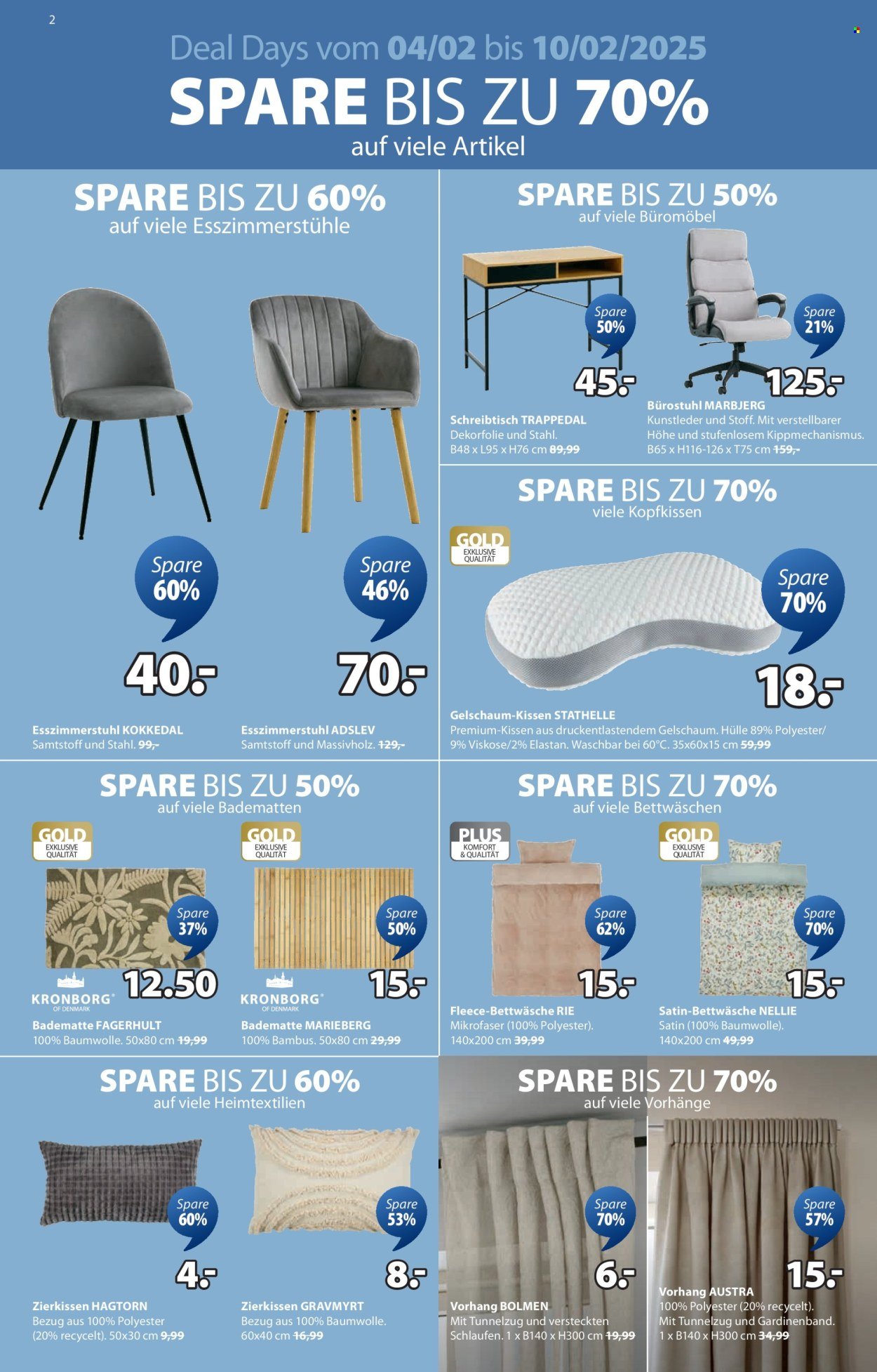 JYSK Flugblatt - Großartige Angebote