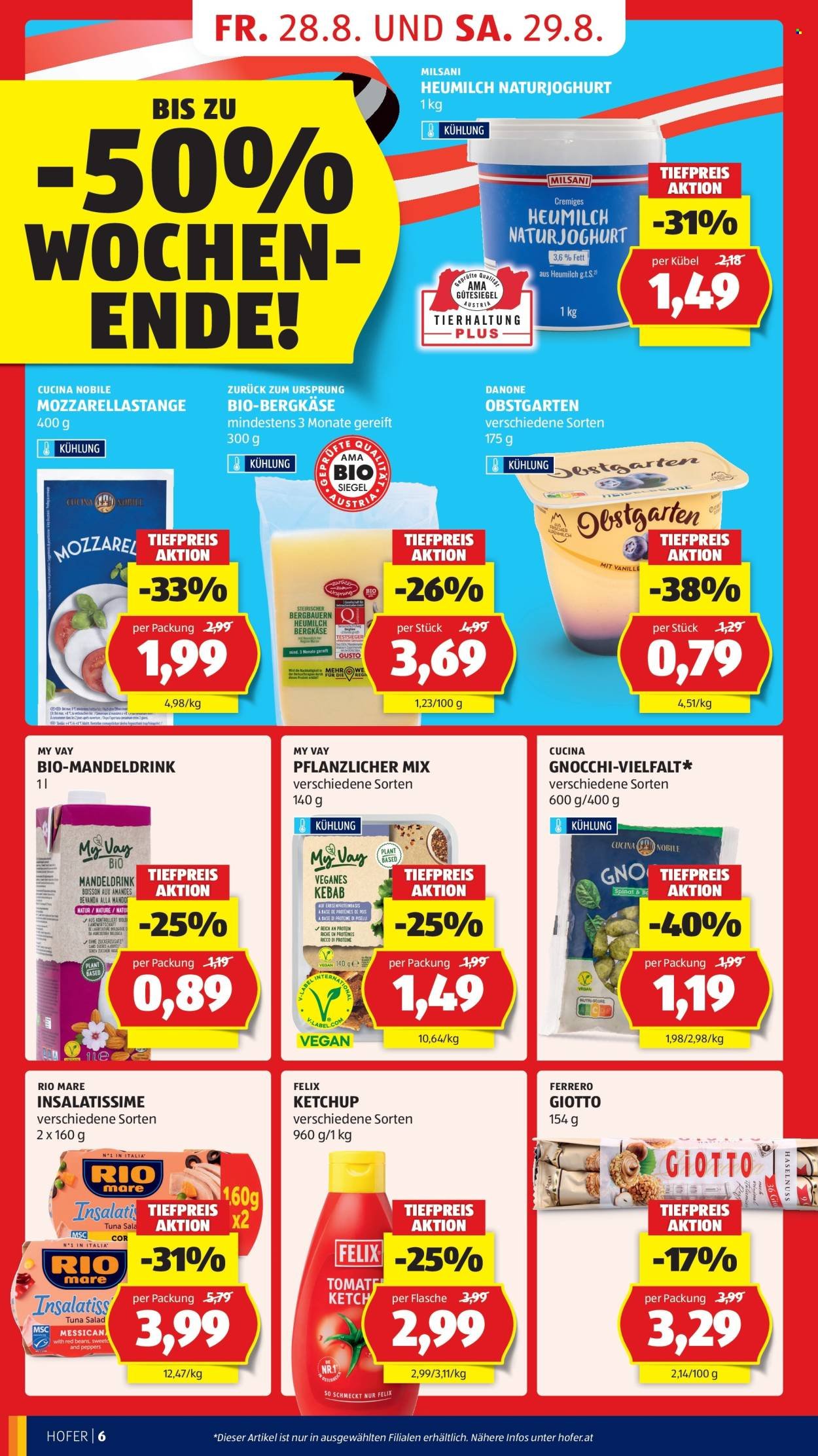 HOFER Flugblatt - Ab Freitag, 28.8.2026