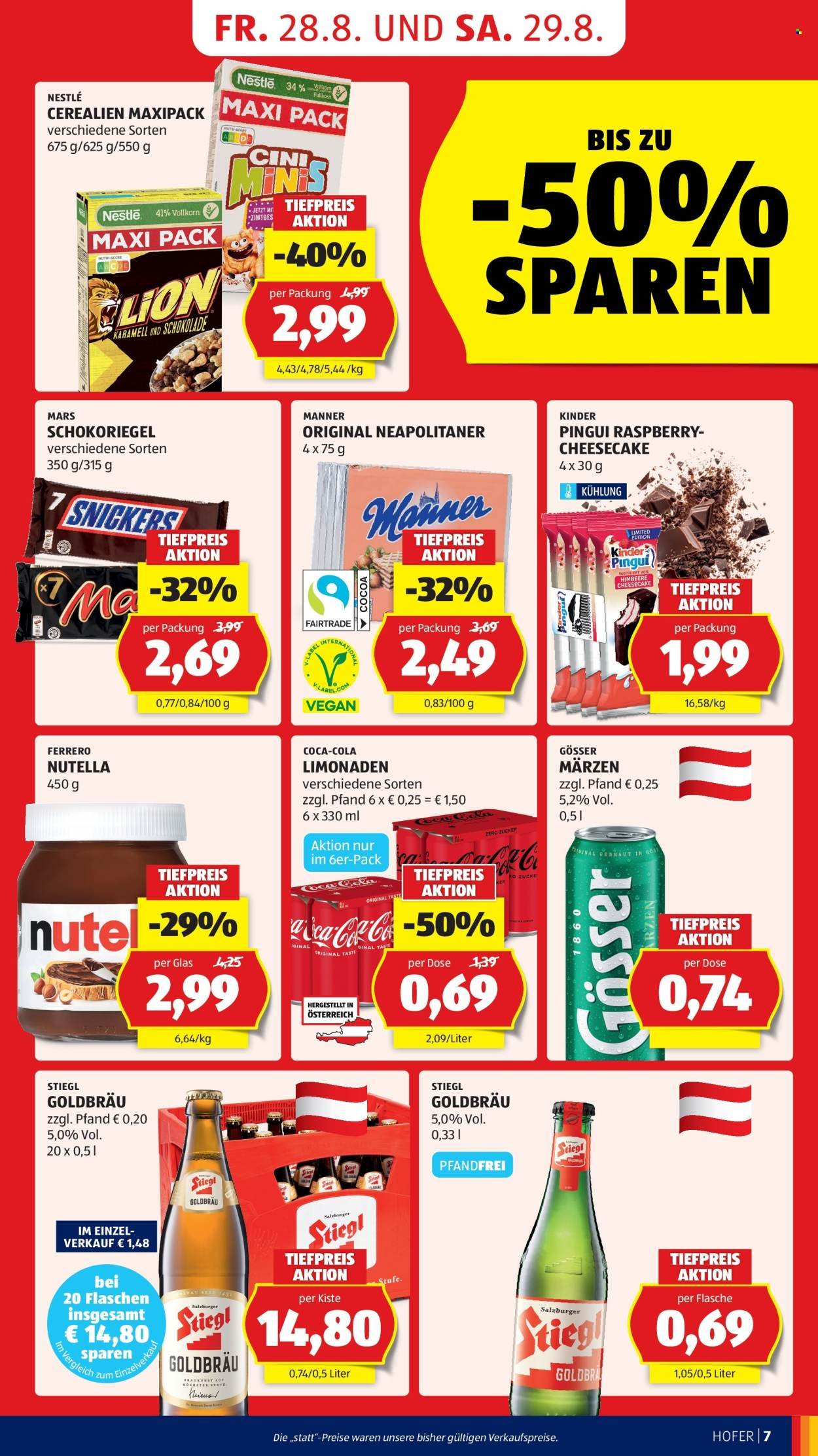 HOFER Flugblatt - Ab Freitag, 28.8.2026