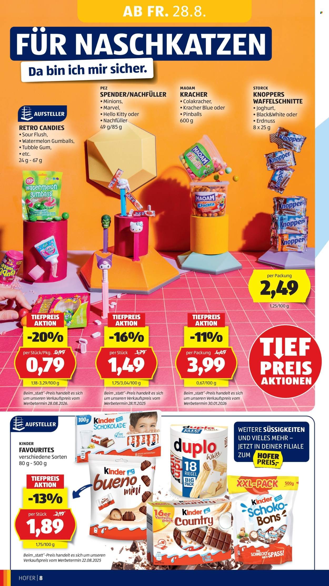 HOFER Flugblatt - Ab Freitag, 28.8.2026