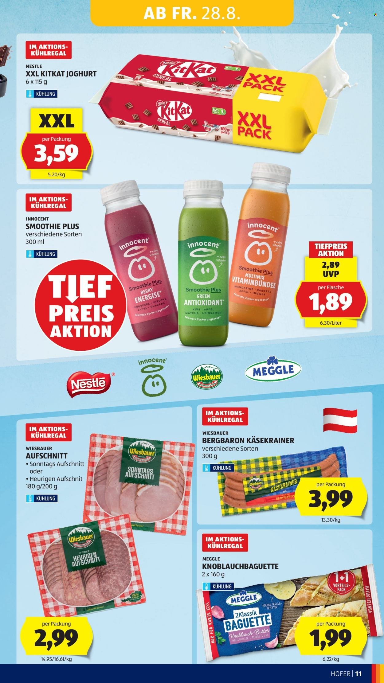 HOFER Flugblatt - Ab Freitag, 28.8.2026