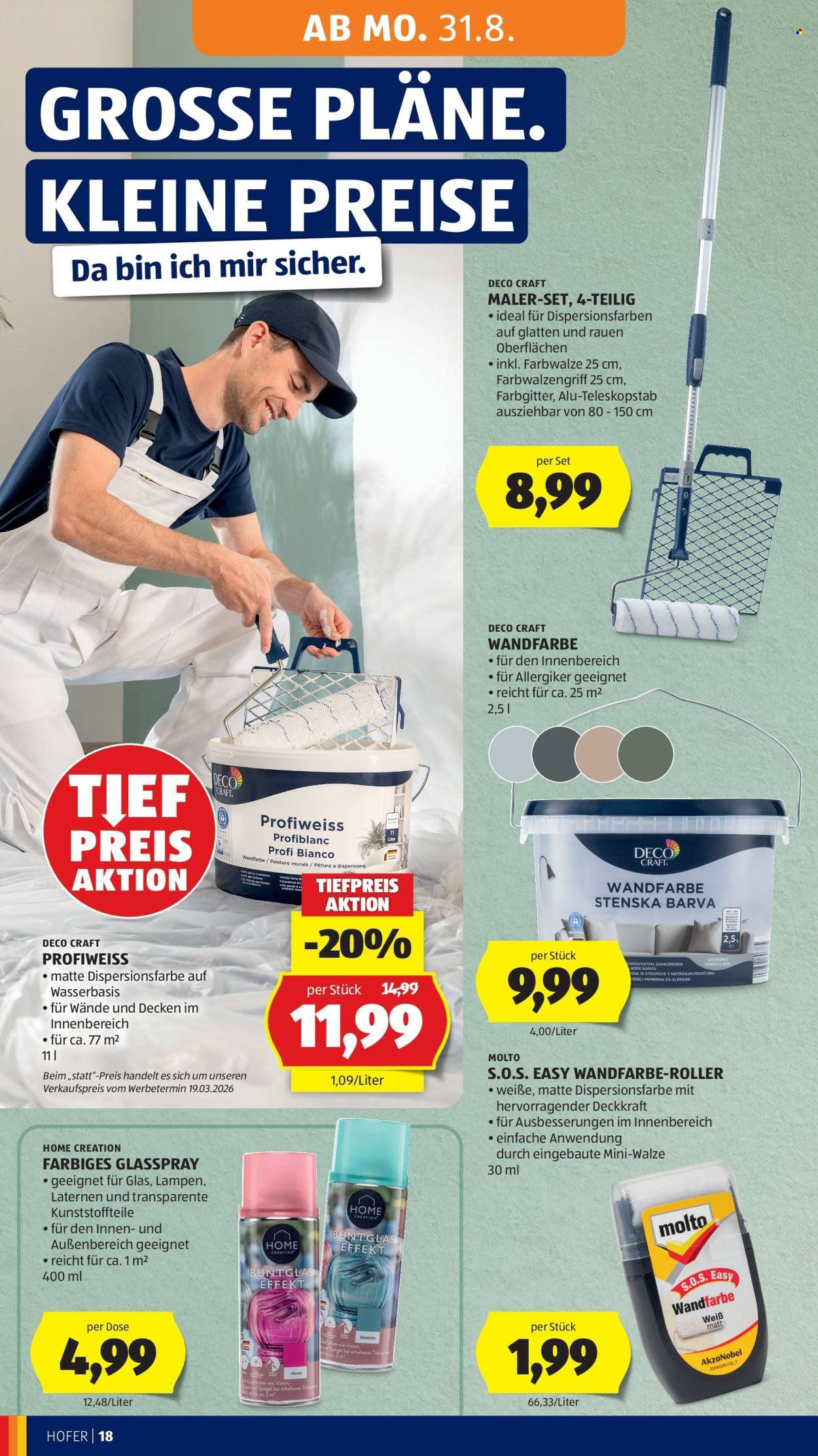 HOFER Flugblatt - Ab Freitag, 28.8.2026