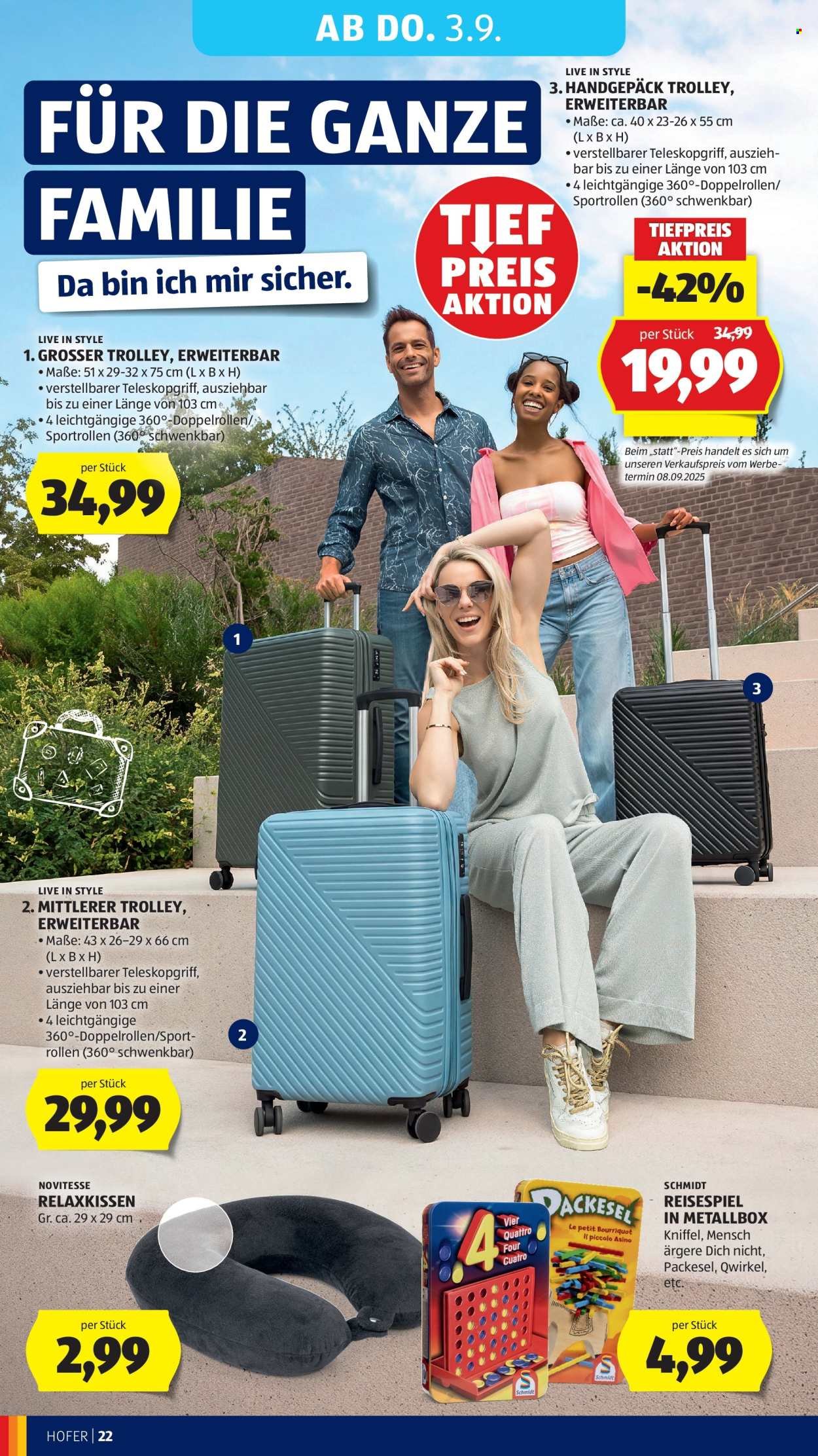 HOFER Flugblatt - Ab Freitag, 28.8.2026