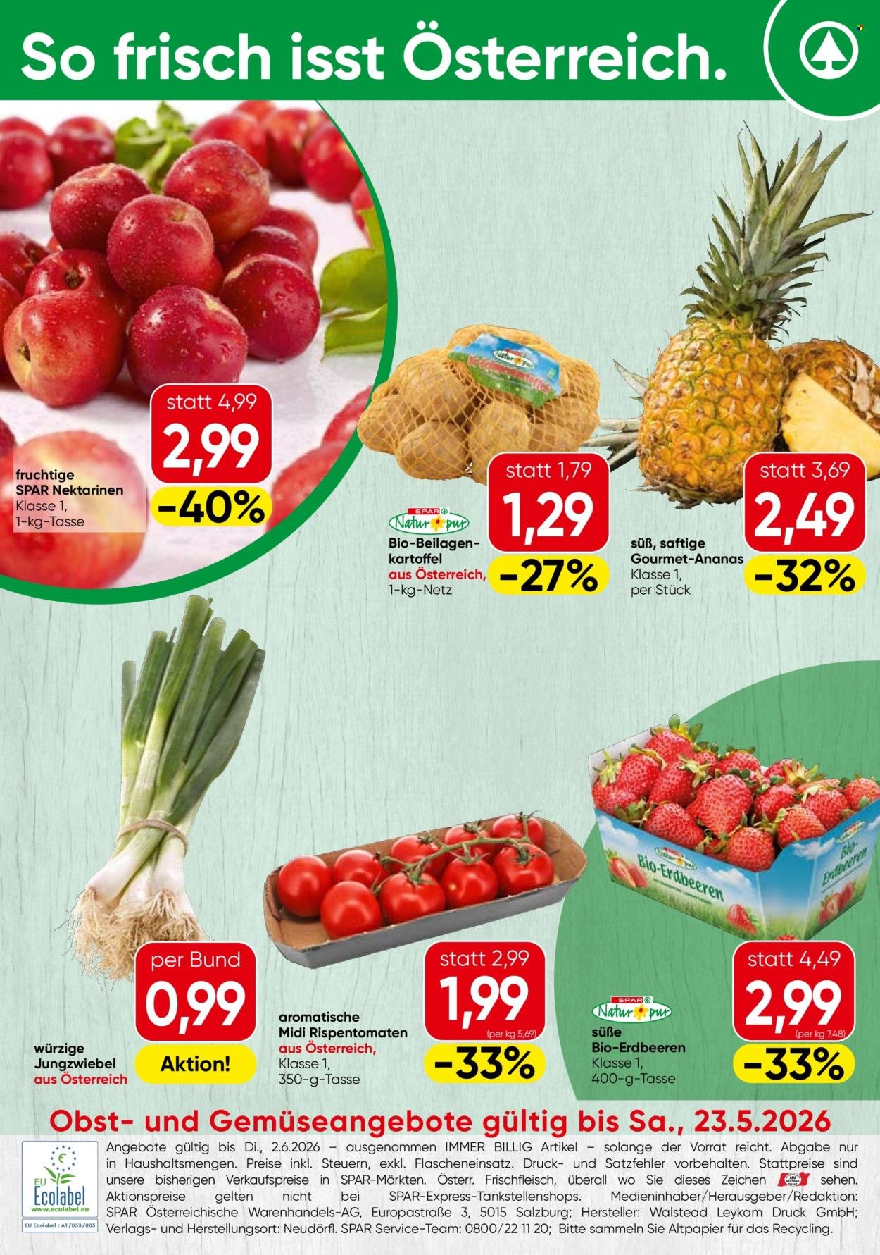 SPAR Flugblatt - Ab Donnerstag, 21.5.2026