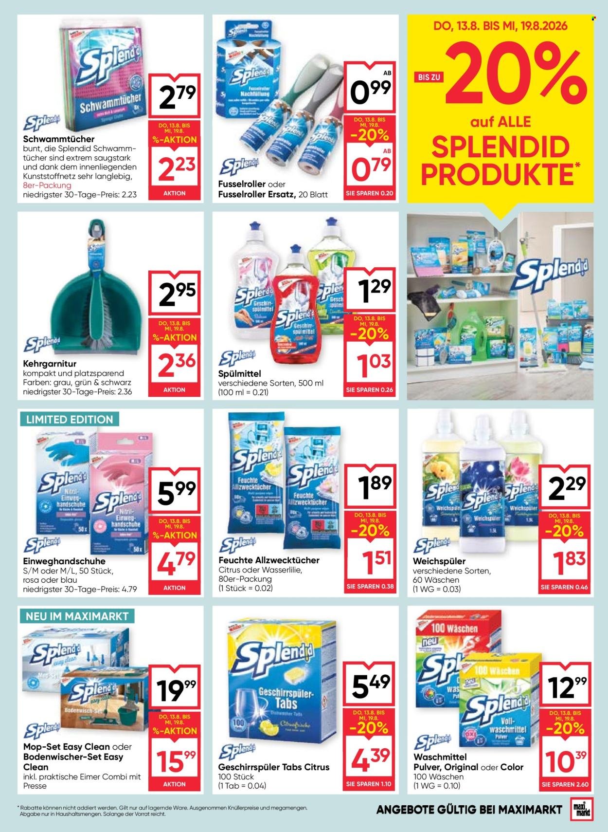 MAXIMARKT Flugblatt - Ab Donnerstag, 13.8.2026