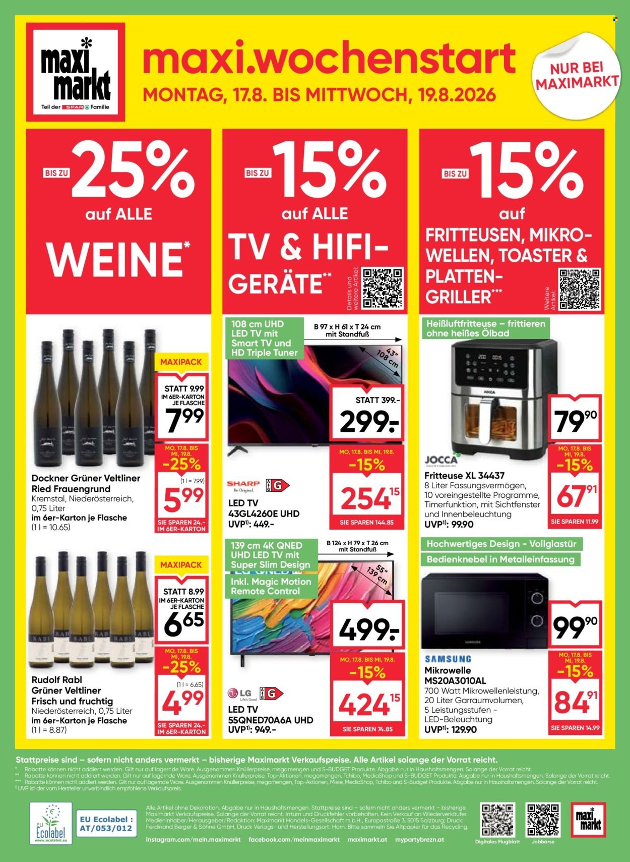 MAXIMARKT Flugblatt - Ab Donnerstag, 13.8.2026