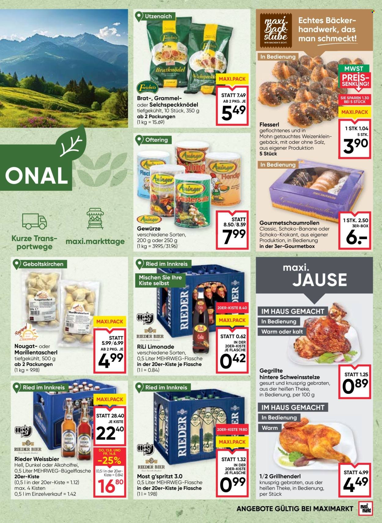 MAXIMARKT Flugblatt - Ab Donnerstag, 13.8.2026