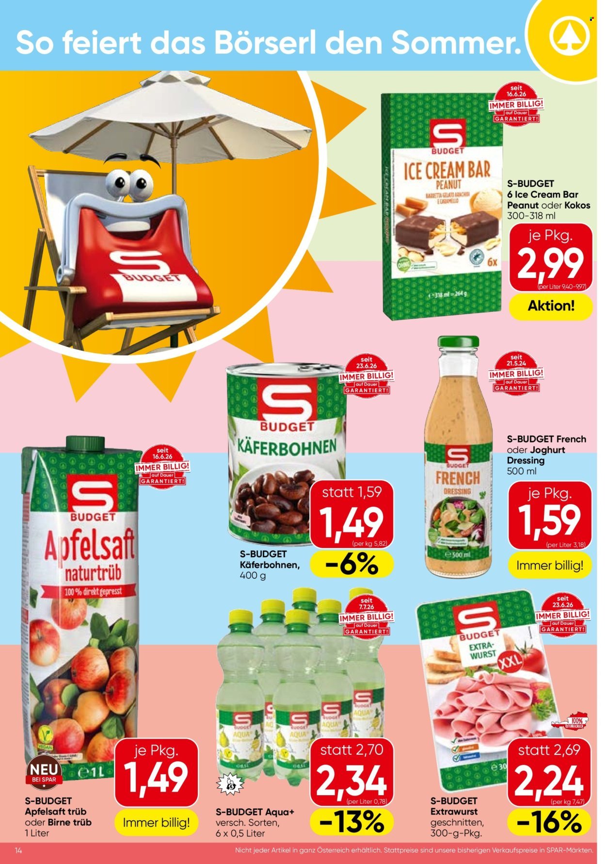 INTERSPAR Flugblatt - Ab Donnerstag, 13.8.2026