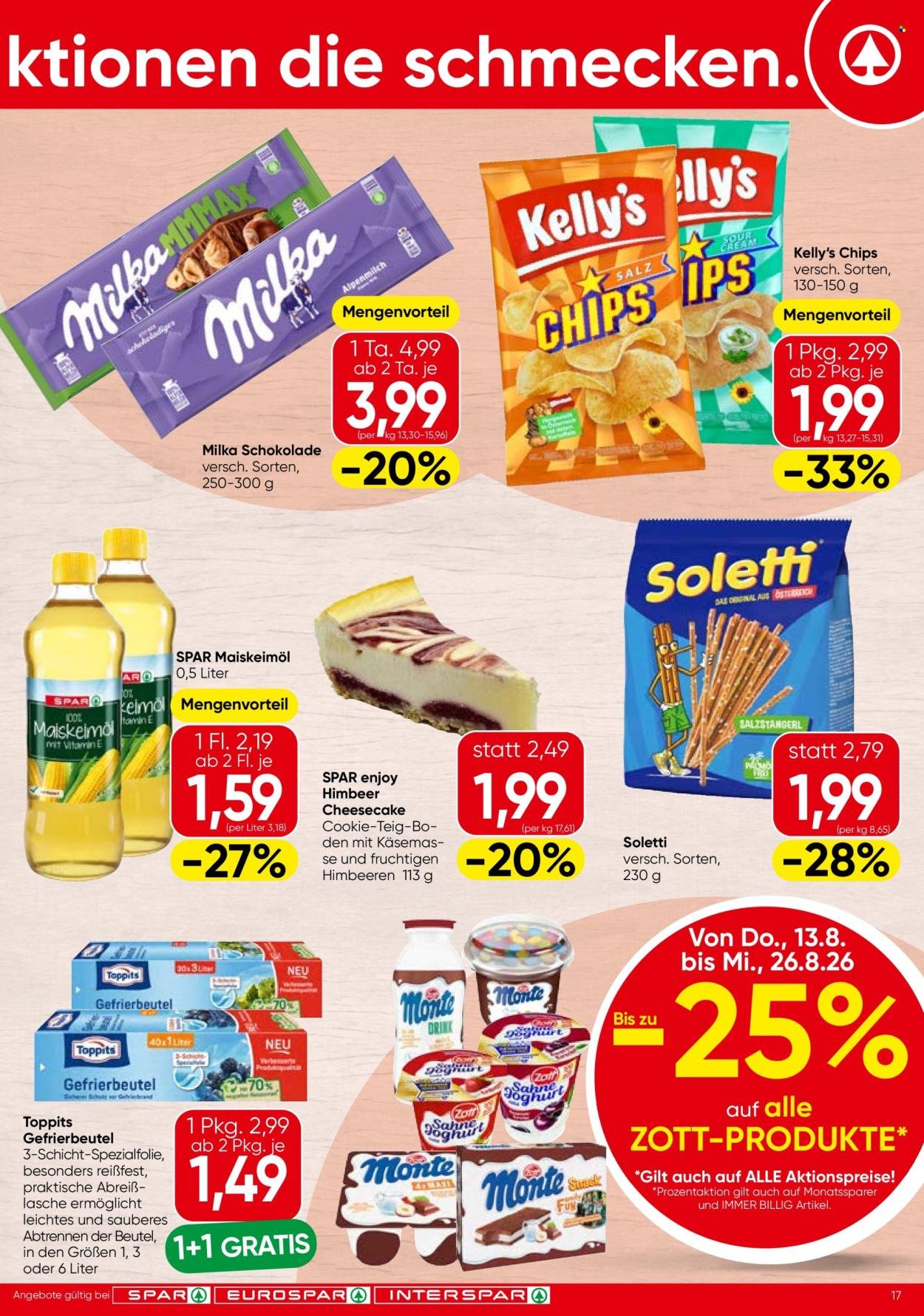 INTERSPAR Flugblatt - Ab Donnerstag, 13.8.2026