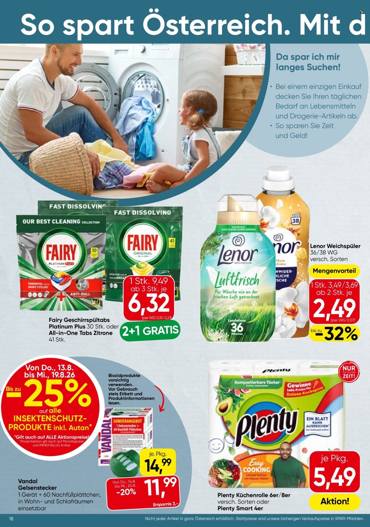 INTERSPAR Flugblatt - Ab Donnerstag, 13.8.2026