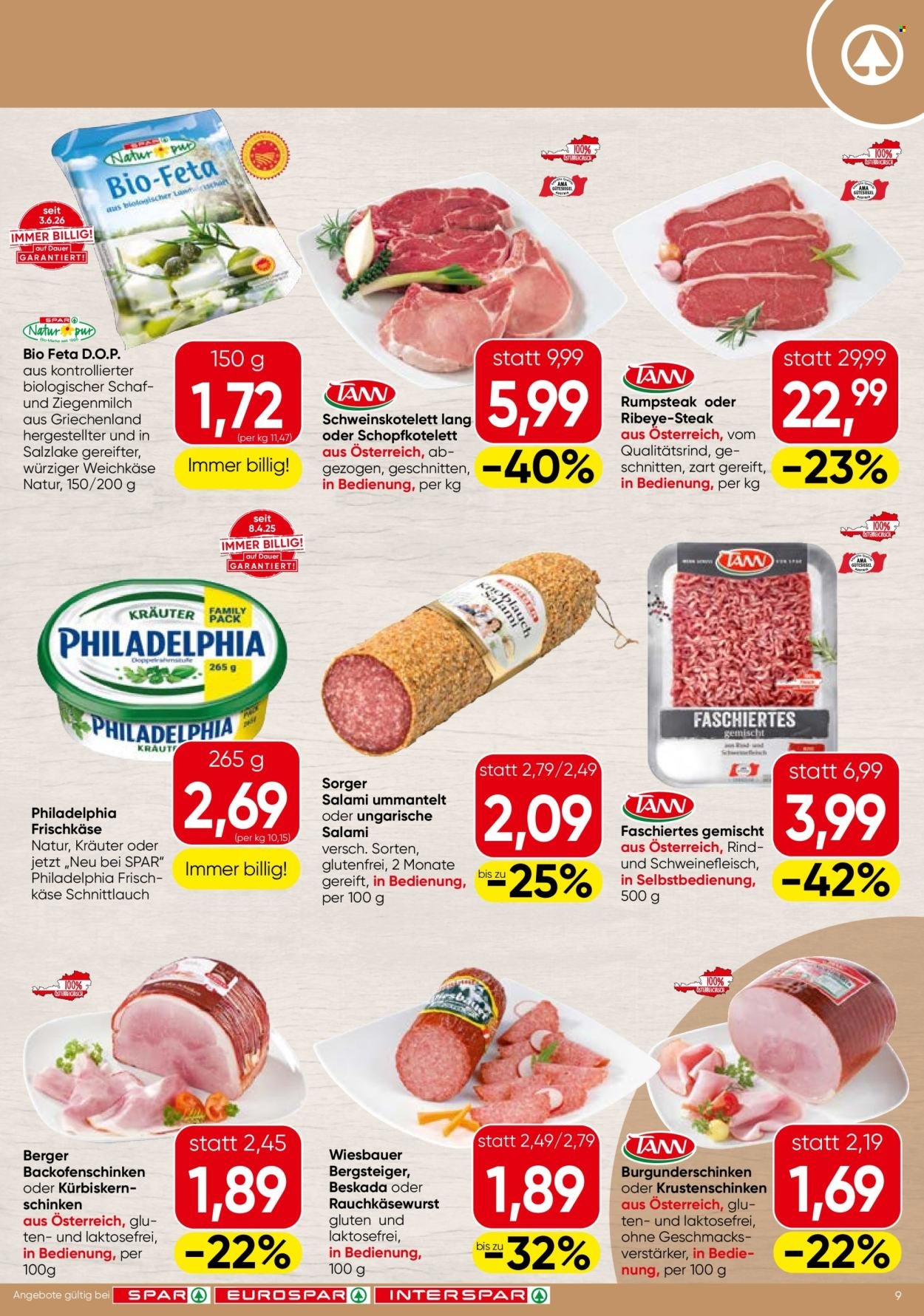 INTERSPAR Flugblatt - Ab Donnerstag, 13.8.2026