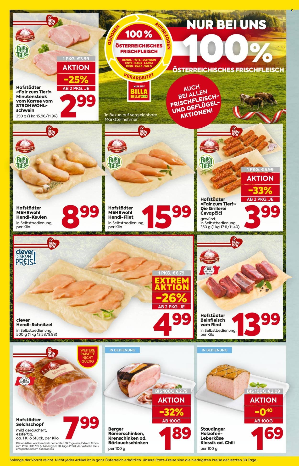 BILLA Flugblatt - Ab Donnerstag, 5.3.2026